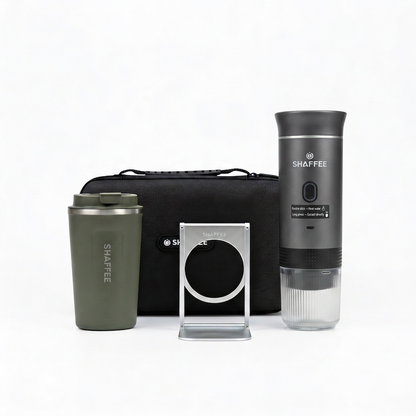 Shaffee Bundle - Gray Machine / Olive Green Mug