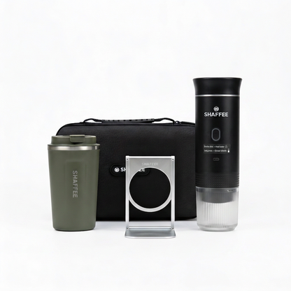 Shaffee Bundle - Black Machine / Olive Green Mug